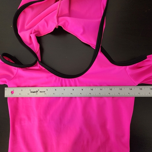 Balera Pink and Black Dance Costume Set Hip Hop Jazz Size Adult Medium - Picture 6 of 13